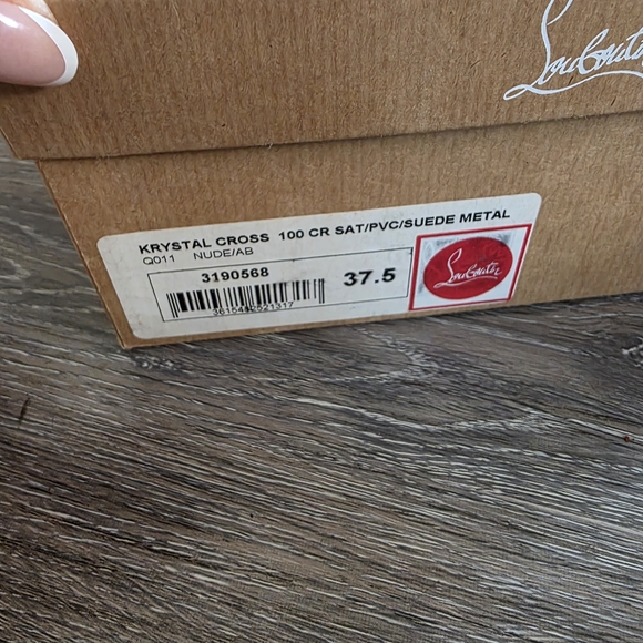 Christian Louboutin Women's Gold Heels - Picture 5 of 6